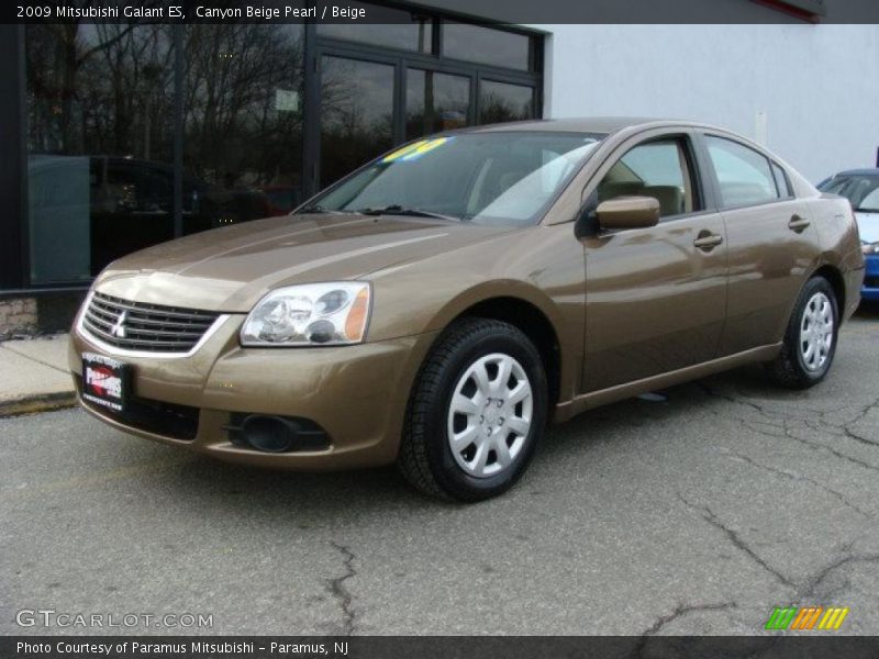 Canyon Beige Pearl / Beige 2009 Mitsubishi Galant ES