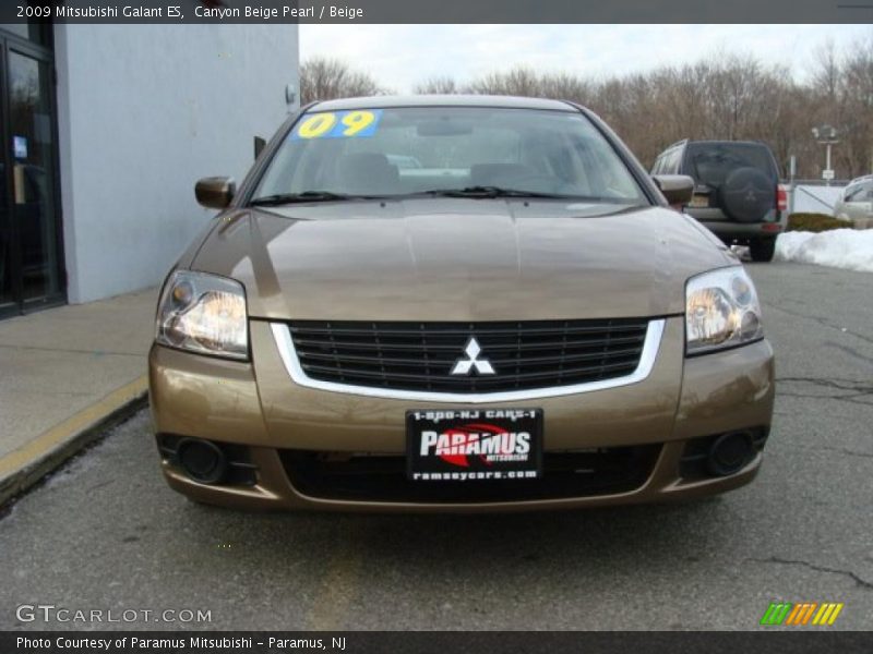 Canyon Beige Pearl / Beige 2009 Mitsubishi Galant ES