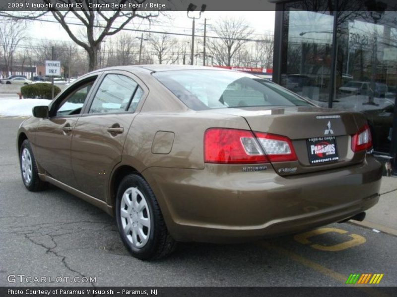 Canyon Beige Pearl / Beige 2009 Mitsubishi Galant ES