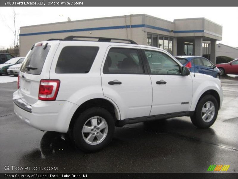 Oxford White / Stone 2008 Ford Escape XLT