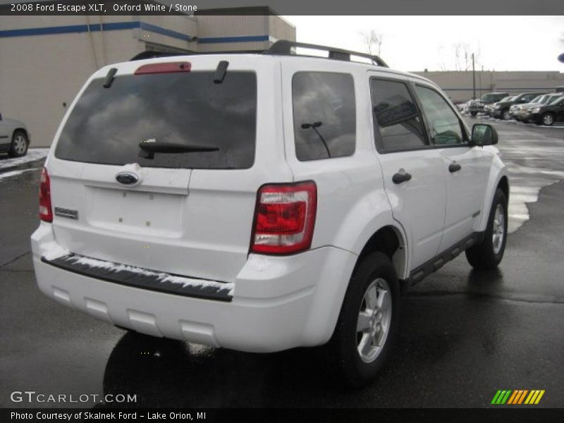 Oxford White / Stone 2008 Ford Escape XLT