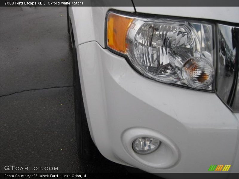 Oxford White / Stone 2008 Ford Escape XLT