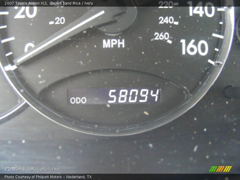 Desert Sand Mica / Ivory 2007 Toyota Avalon XLS