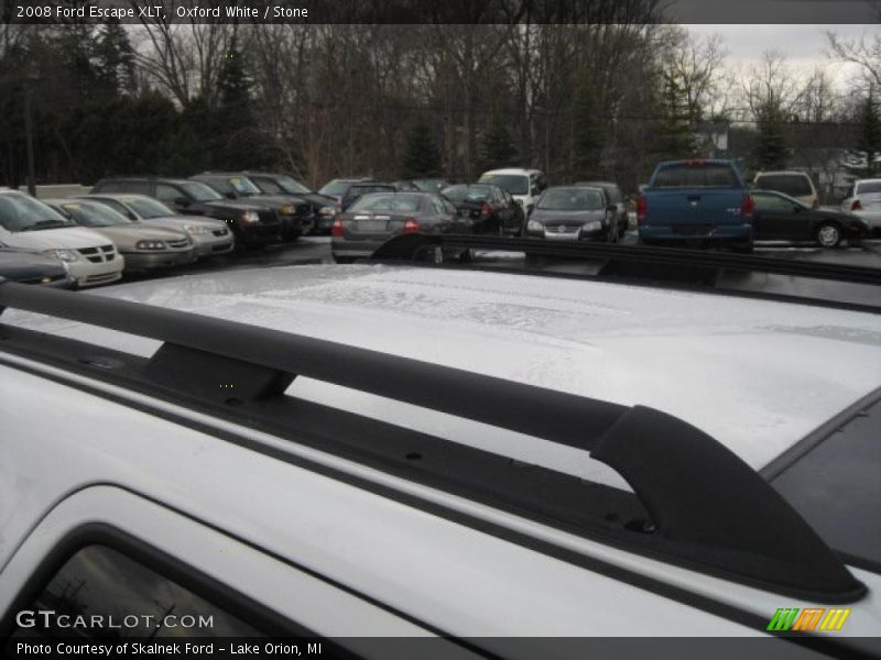 Oxford White / Stone 2008 Ford Escape XLT