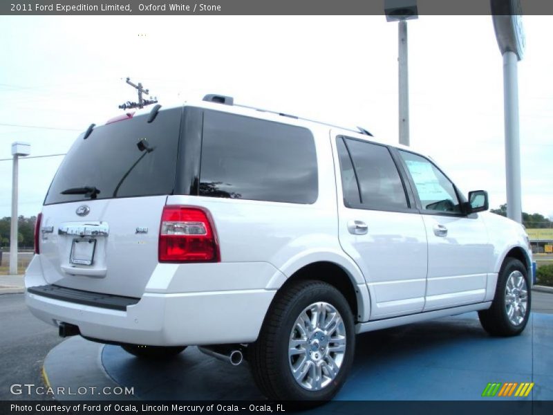 Oxford White / Stone 2011 Ford Expedition Limited