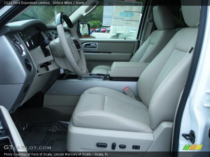 Oxford White / Stone 2011 Ford Expedition Limited