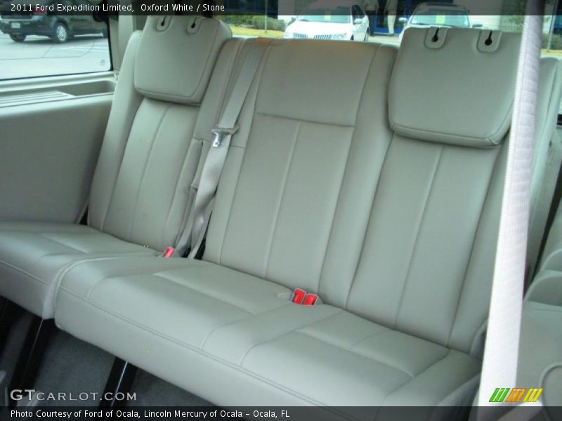 Oxford White / Stone 2011 Ford Expedition Limited