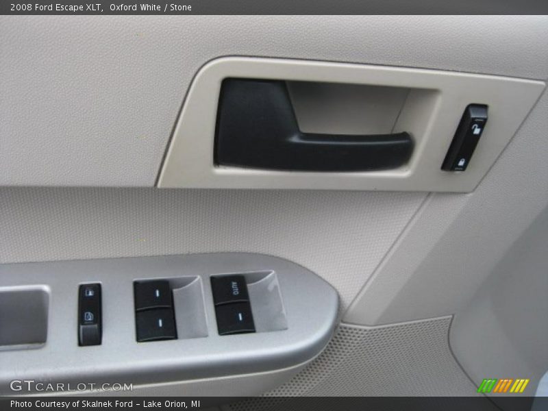 Oxford White / Stone 2008 Ford Escape XLT