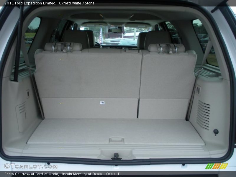 Oxford White / Stone 2011 Ford Expedition Limited