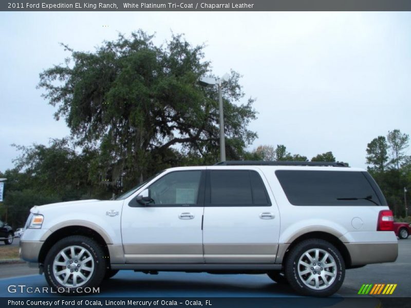 2011 Expedition EL King Ranch White Platinum Tri-Coat