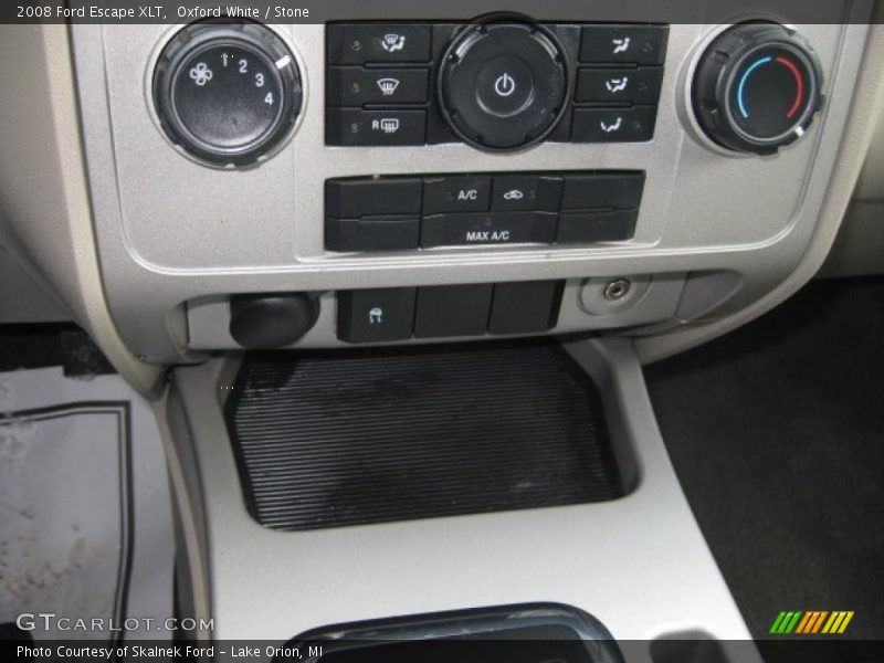 Oxford White / Stone 2008 Ford Escape XLT