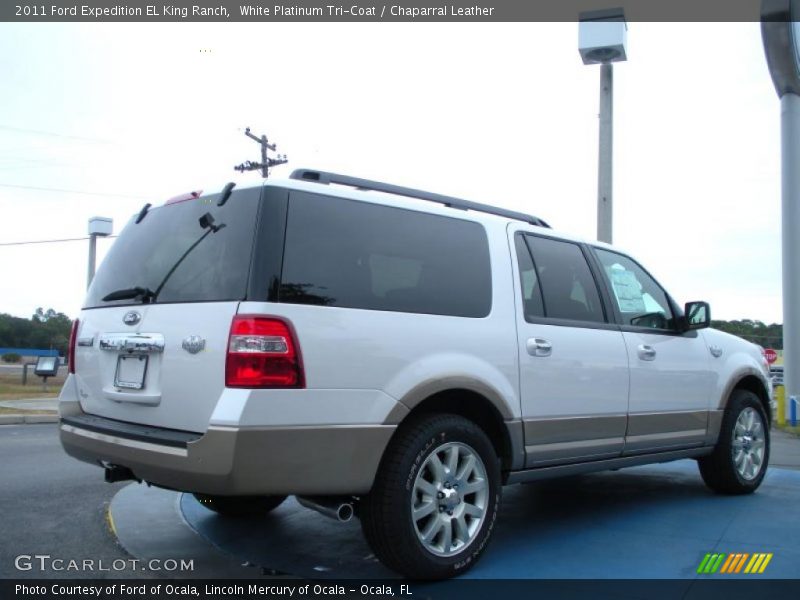  2011 Expedition EL King Ranch White Platinum Tri-Coat