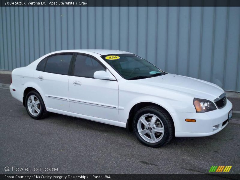 Absolute White / Gray 2004 Suzuki Verona LX