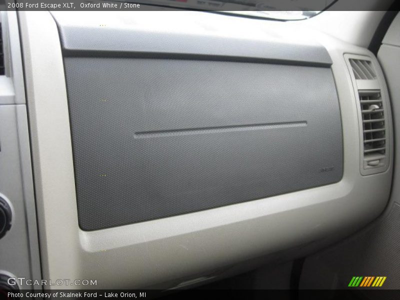 Oxford White / Stone 2008 Ford Escape XLT