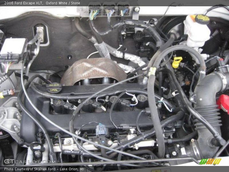 Oxford White / Stone 2008 Ford Escape XLT