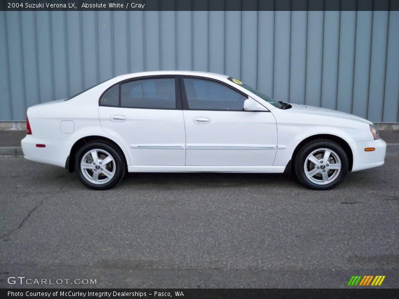 Absolute White / Gray 2004 Suzuki Verona LX