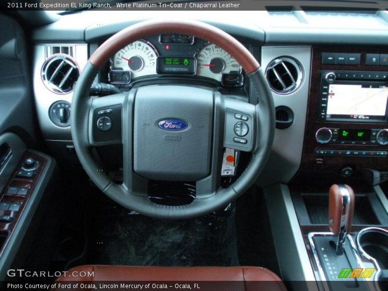  2011 Expedition EL King Ranch Steering Wheel
