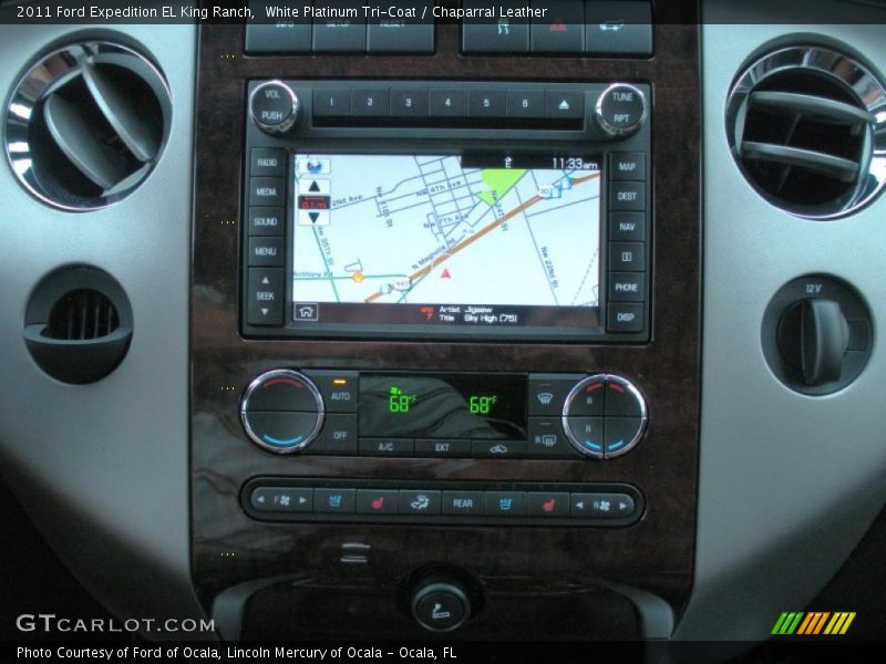 Navigation of 2011 Expedition EL King Ranch