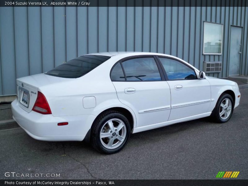 Absolute White / Gray 2004 Suzuki Verona LX