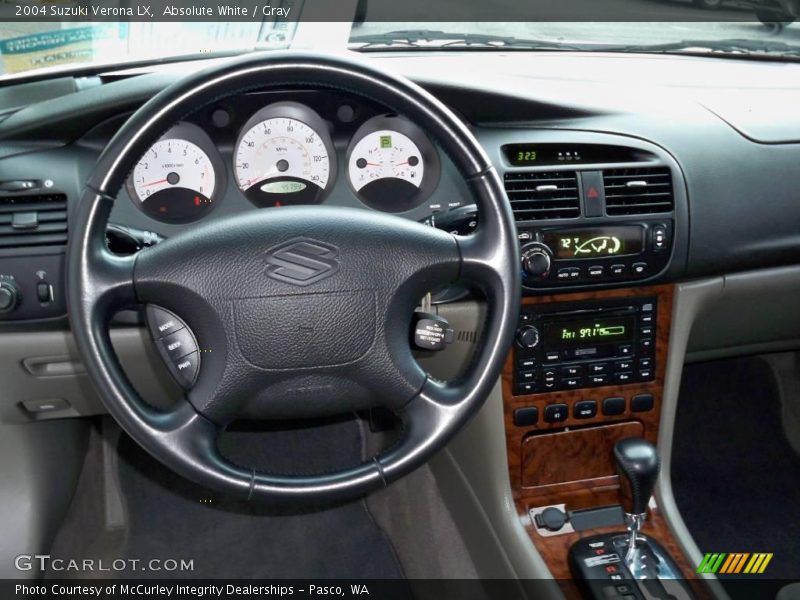 Absolute White / Gray 2004 Suzuki Verona LX