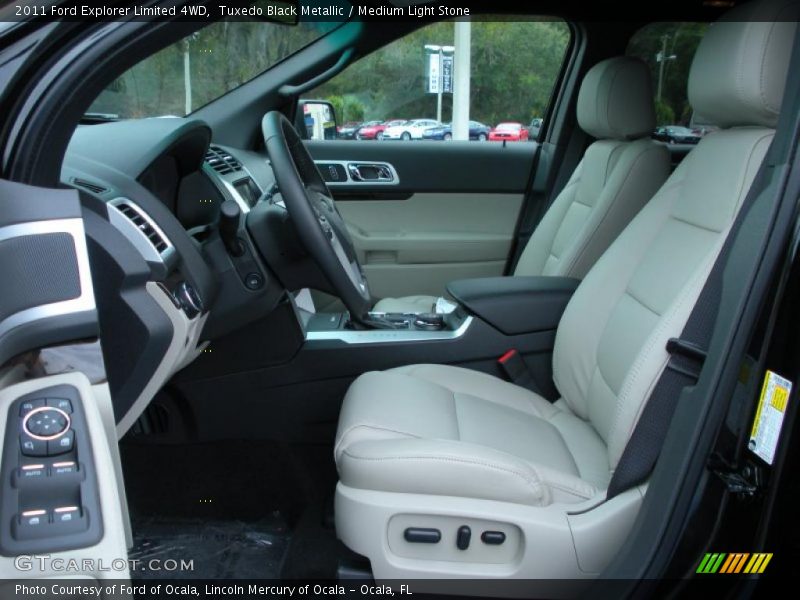  2011 Explorer Limited 4WD Medium Light Stone Interior