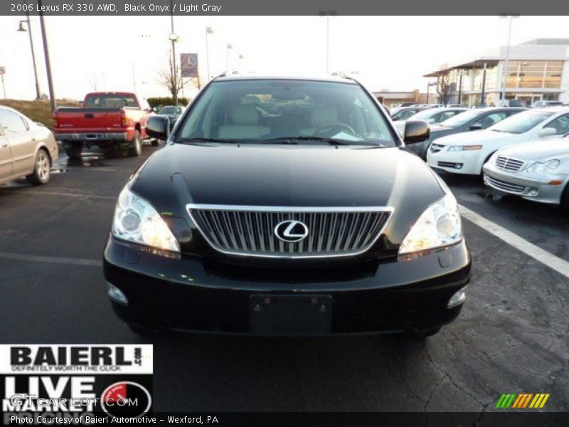 Black Onyx / Light Gray 2006 Lexus RX 330 AWD