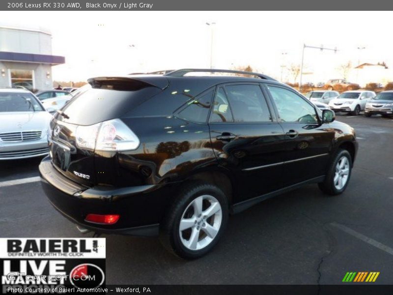 Black Onyx / Light Gray 2006 Lexus RX 330 AWD