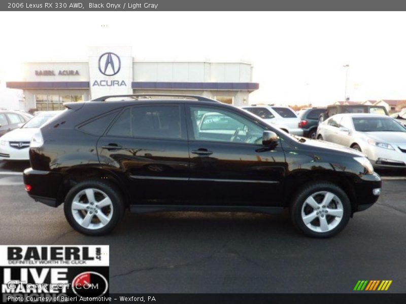 Black Onyx / Light Gray 2006 Lexus RX 330 AWD