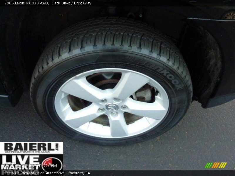 Black Onyx / Light Gray 2006 Lexus RX 330 AWD
