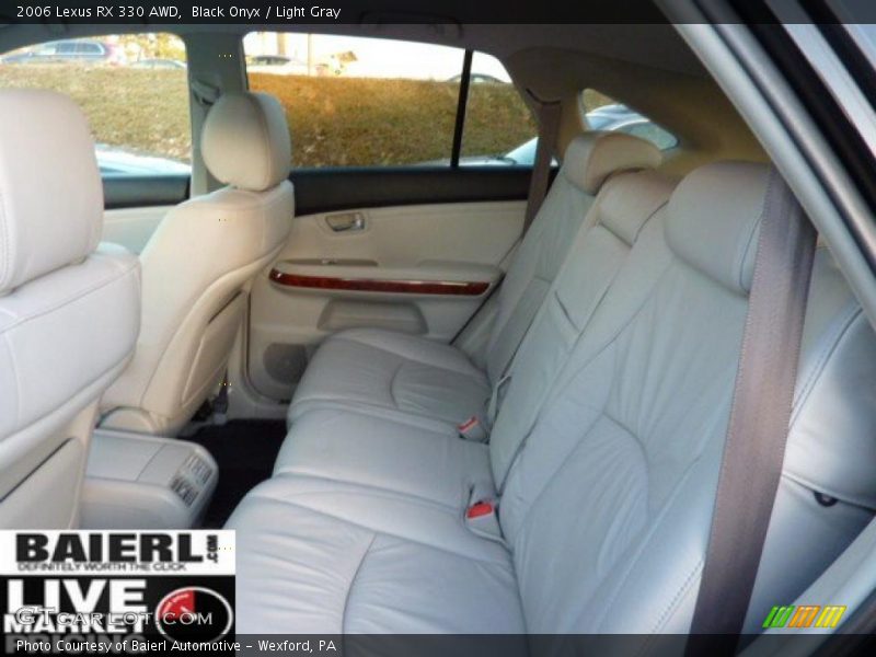 Black Onyx / Light Gray 2006 Lexus RX 330 AWD