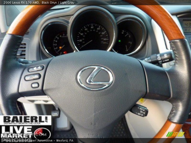 Black Onyx / Light Gray 2006 Lexus RX 330 AWD