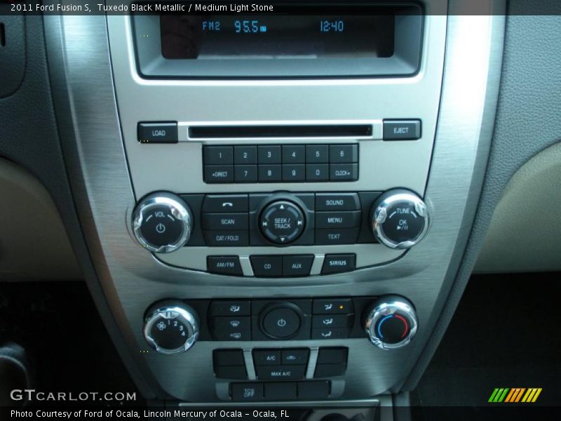 Controls of 2011 Fusion S