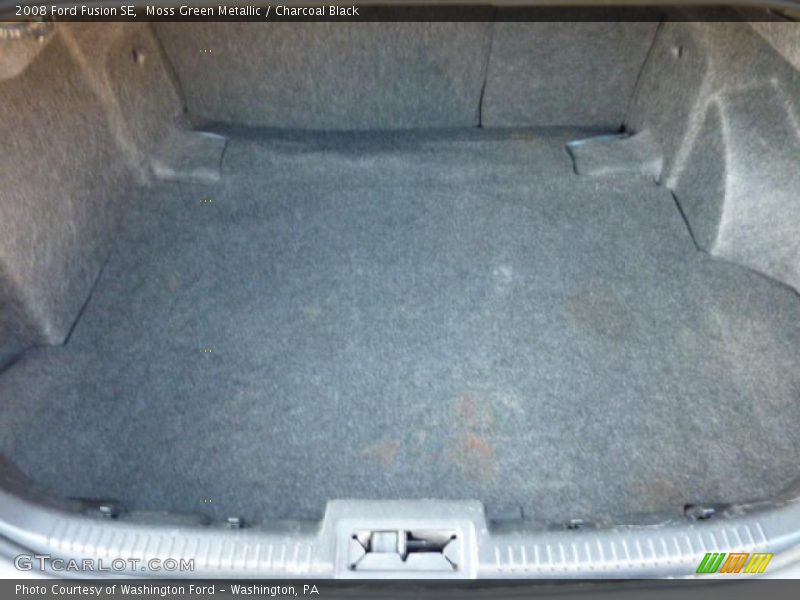 Moss Green Metallic / Charcoal Black 2008 Ford Fusion SE