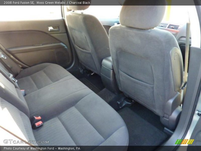 Moss Green Metallic / Charcoal Black 2008 Ford Fusion SE