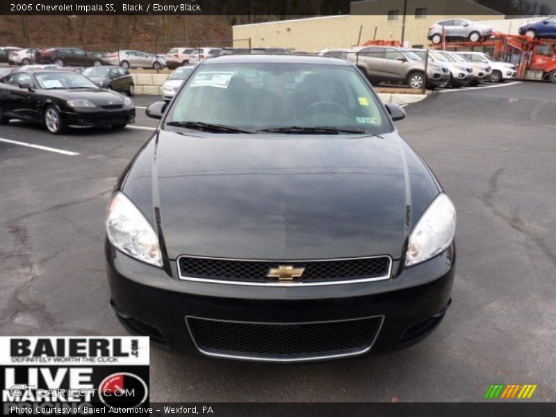 Black / Ebony Black 2006 Chevrolet Impala SS