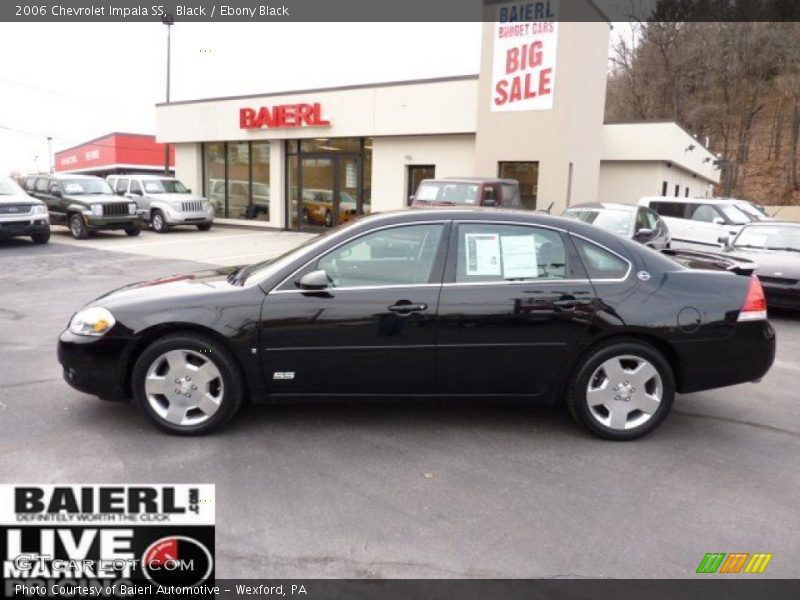 Black / Ebony Black 2006 Chevrolet Impala SS