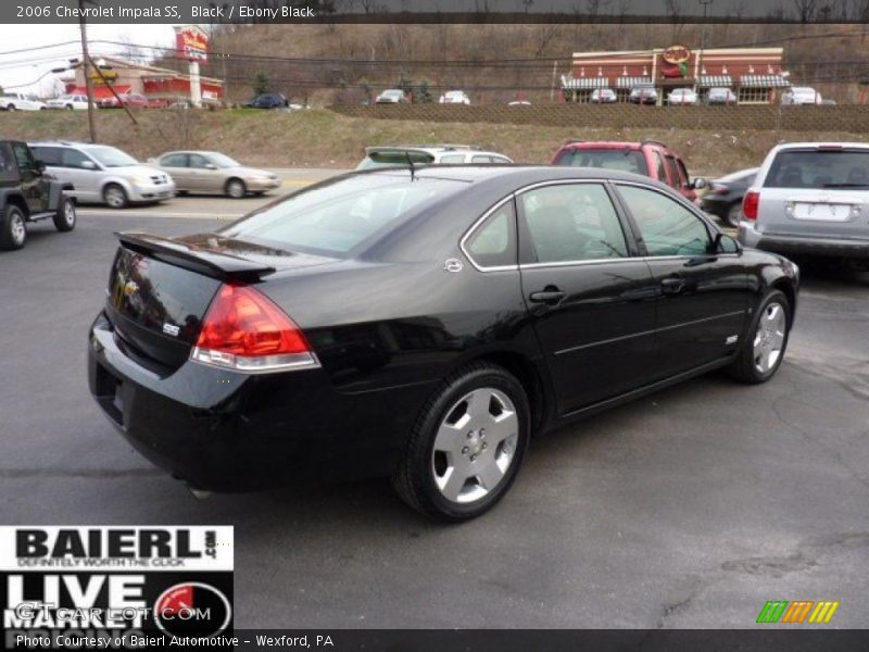 Black / Ebony Black 2006 Chevrolet Impala SS