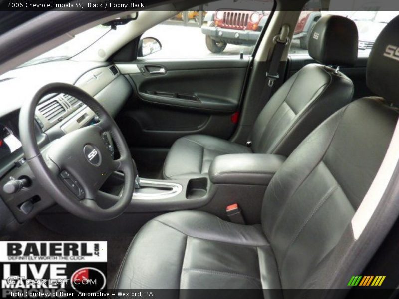 Black / Ebony Black 2006 Chevrolet Impala SS