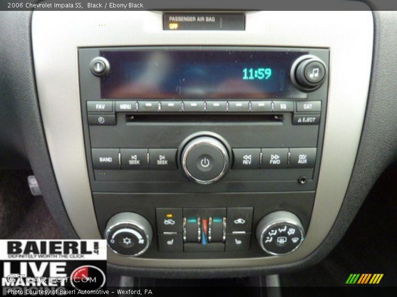 Black / Ebony Black 2006 Chevrolet Impala SS