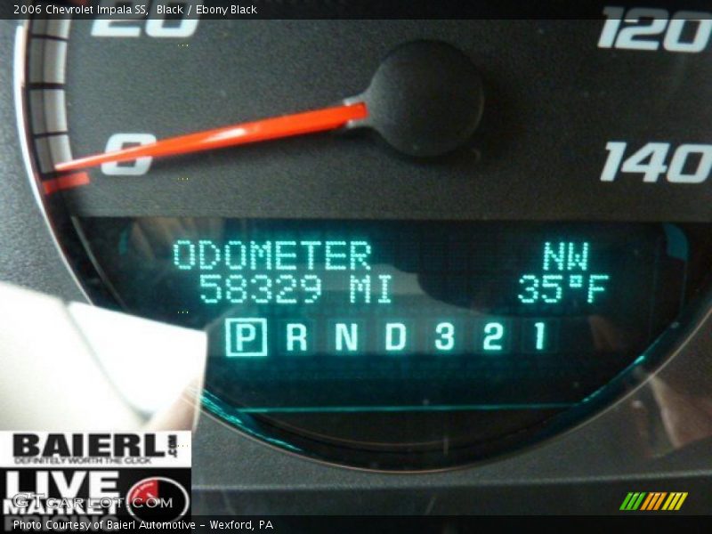 Black / Ebony Black 2006 Chevrolet Impala SS