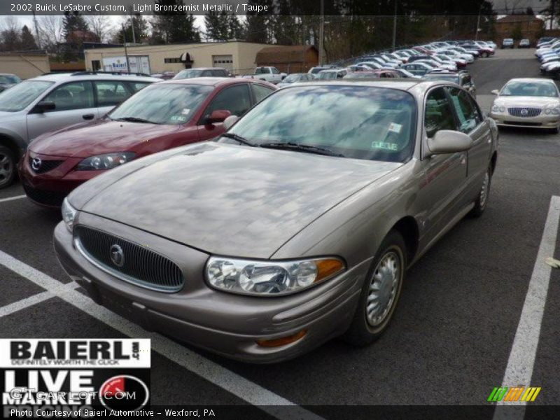 Light Bronzemist Metallic / Taupe 2002 Buick LeSabre Custom