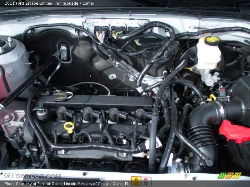  2011 Escape Limited Engine - 2.5 Liter DOHC 16-Valve Duratec 4 Cylinder
