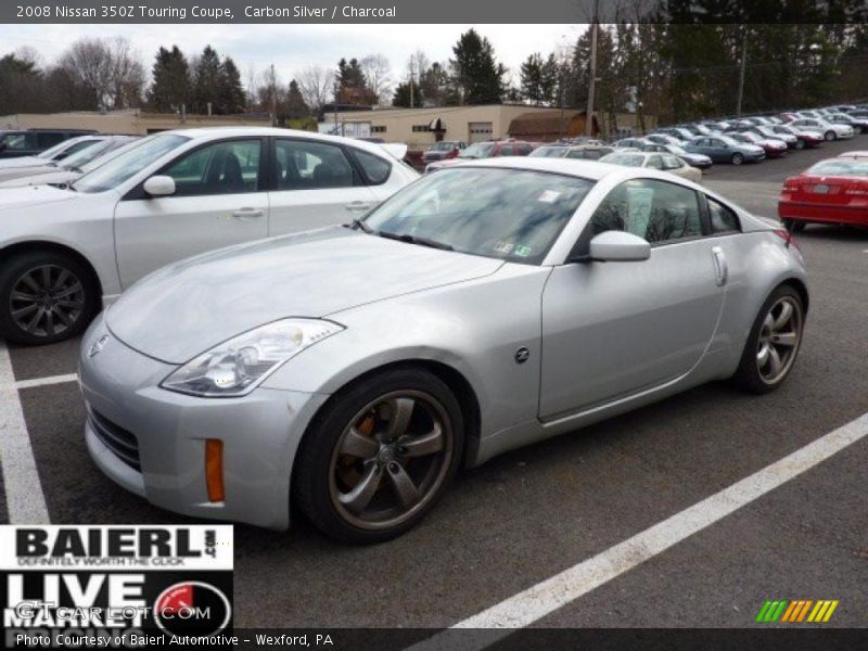 Carbon Silver / Charcoal 2008 Nissan 350Z Touring Coupe