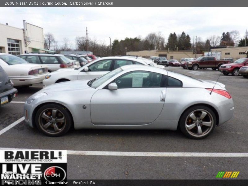 Carbon Silver / Charcoal 2008 Nissan 350Z Touring Coupe