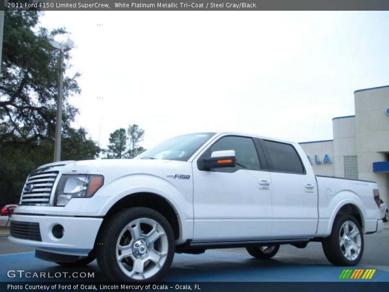 Front 3/4 View of 2011 F150 Limited SuperCrew