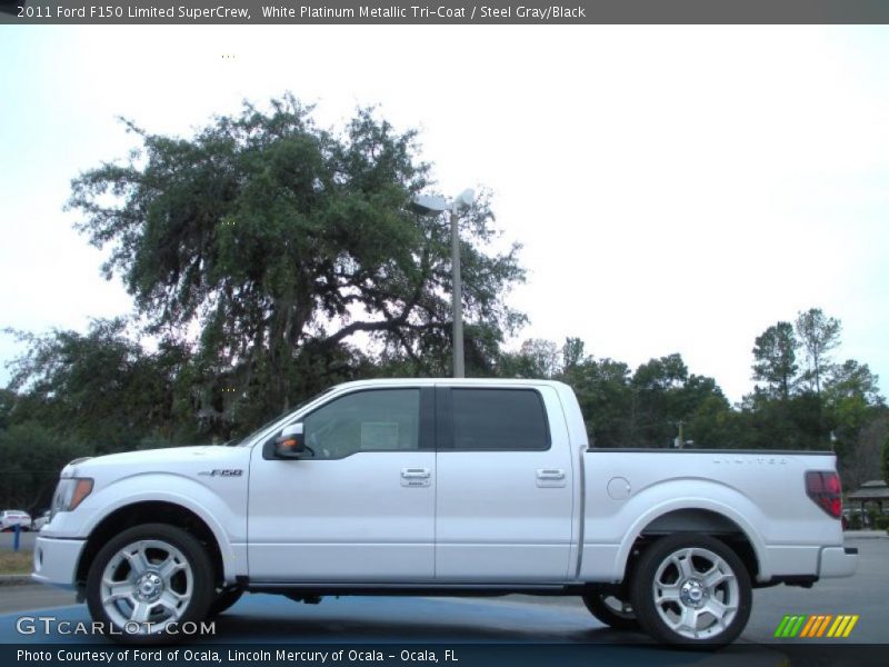  2011 F150 Limited SuperCrew White Platinum Metallic Tri-Coat