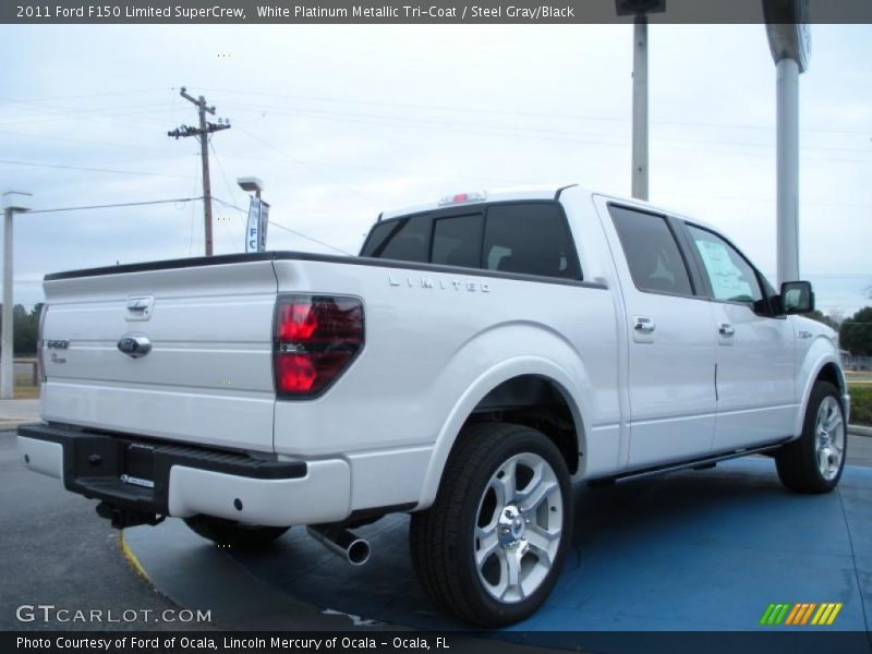  2011 F150 Limited SuperCrew White Platinum Metallic Tri-Coat