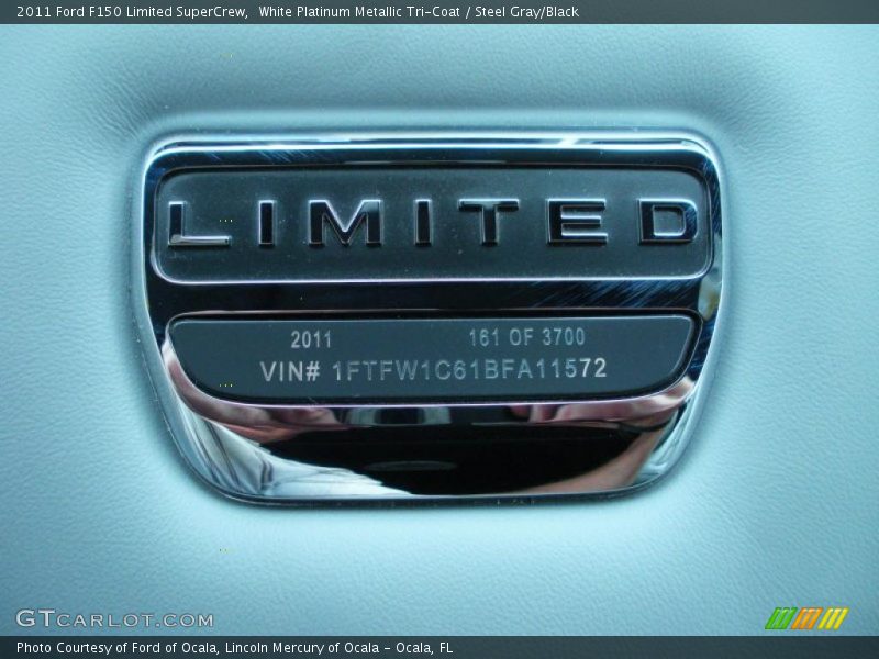  2011 F150 Limited SuperCrew Logo