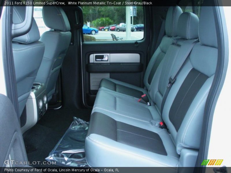  2011 F150 Limited SuperCrew Steel Gray/Black Interior