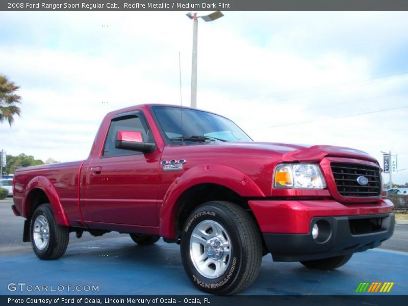 Front 3/4 View of 2008 Ranger Sport Regular Cab